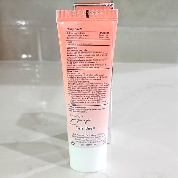 EXPIRED PURLISSE Ageless Glow Serum BB Cream SPF 40  Tan Deep - Picture 4 of 6